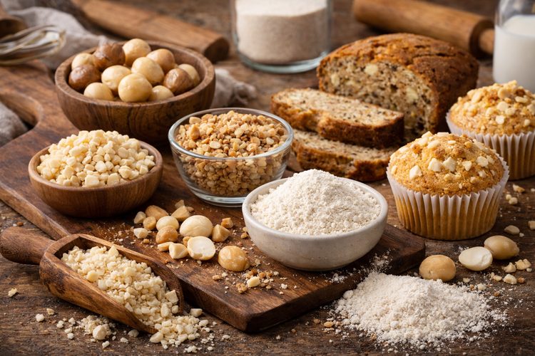 Illustrated placeholder for article titled Macadamias for Bakery: Kernels, Diced and Flour Options