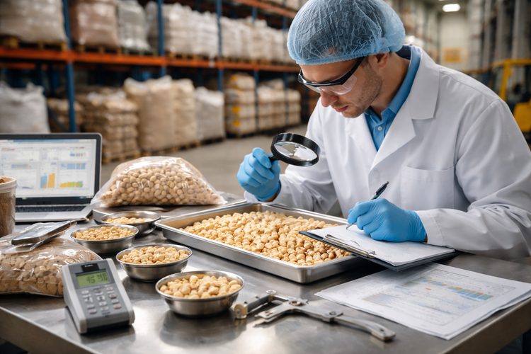 Incoming QC for Macadamia Ingredients