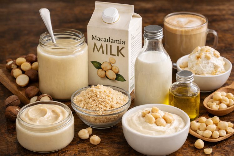 Illustrated placeholder for article titled Macadamias for Plant-Based Dairy and Creamy Systems
