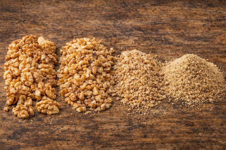 Illustrated placeholder for article titled Specifying Kernel Style, Diced Range and Meal Texture for Walnuts