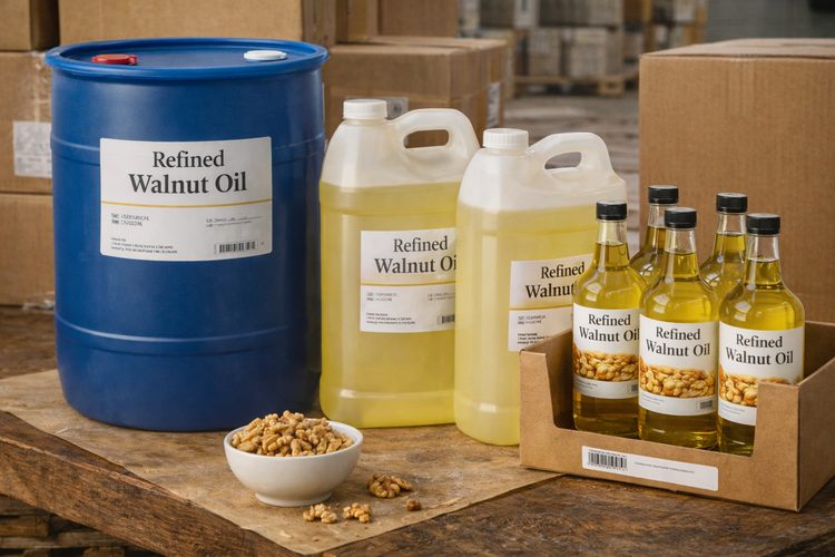 Illustrated placeholder for Refined Walnut Oil